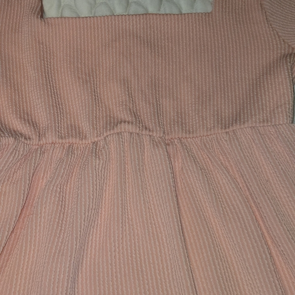 Simply Southern Women's New With Tags Ribbed Bright Coral Dress Size Large - Picture 3 of 4